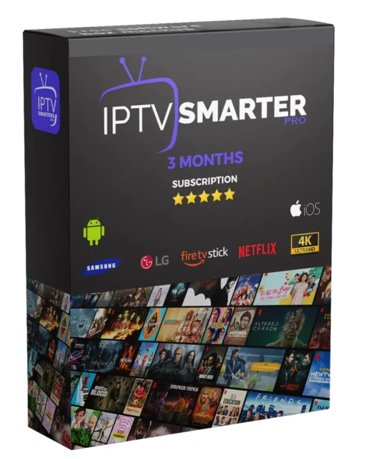 IPTV – 3 Mois